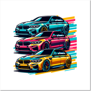 BMW M5 Posters and Art